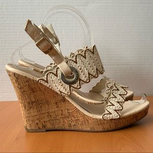 Diviana cork wedges